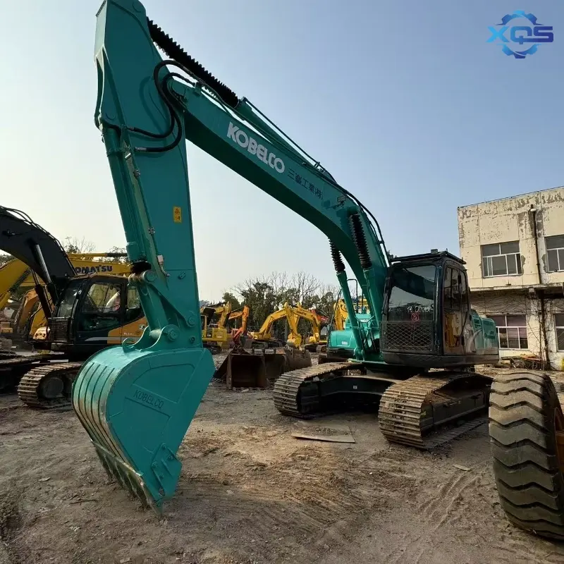 Compact Used Kobelco SK200 Midi Excavator Machine for Agricultural Projects Supplier