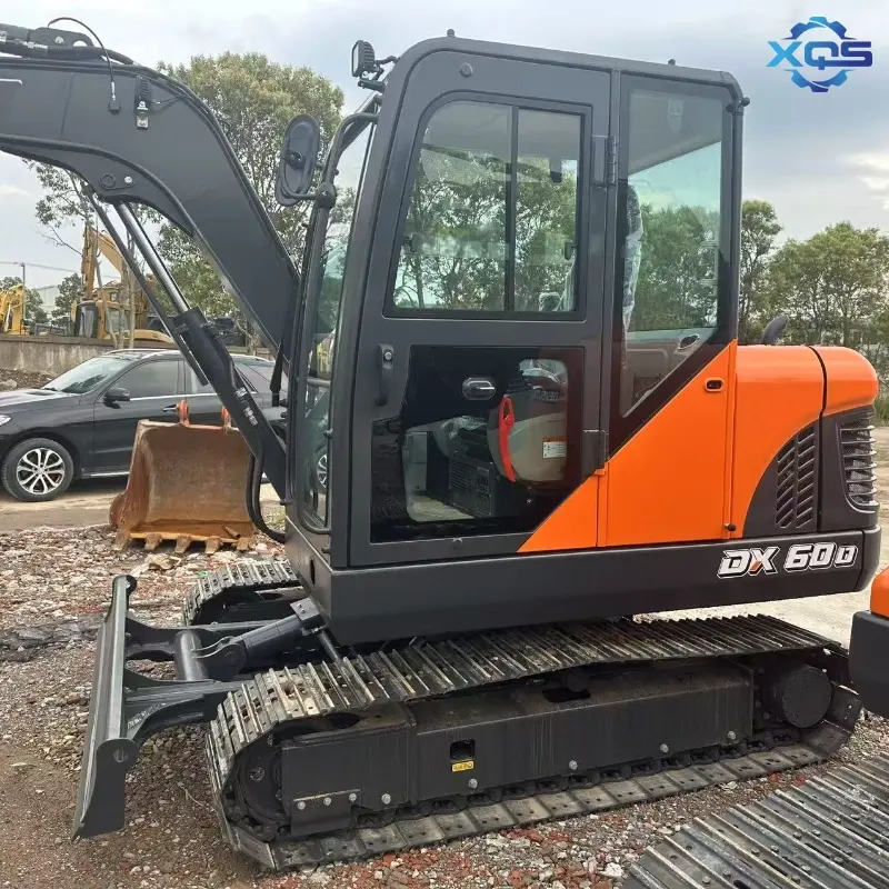 Competitive Price Second-hand Doosan DX60 Mini Crawler Excavator for Sale