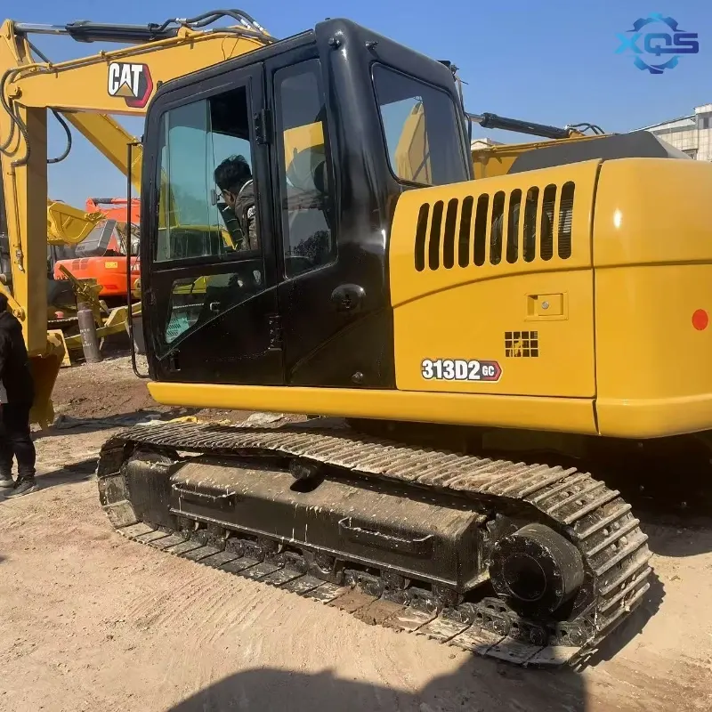 Durable Second hand CAT 313D2 GC Medium Excavator Powerful Hydraulic Equipment For Sale