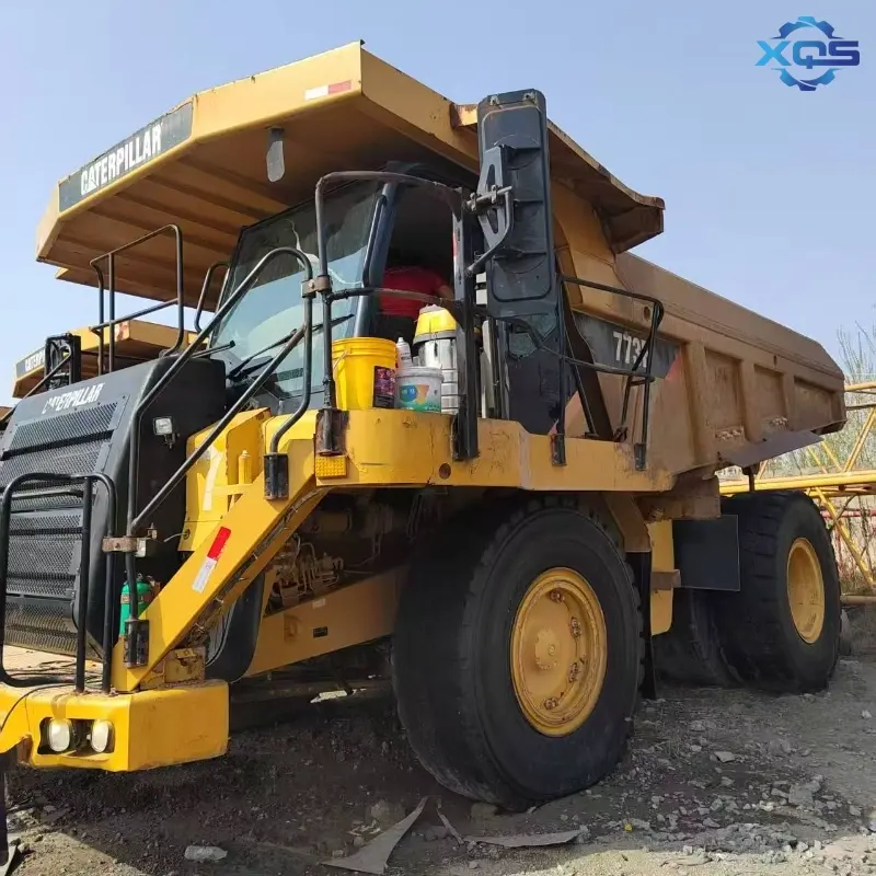 Durable Second hand CAT 733 Mining Dump Truck-2