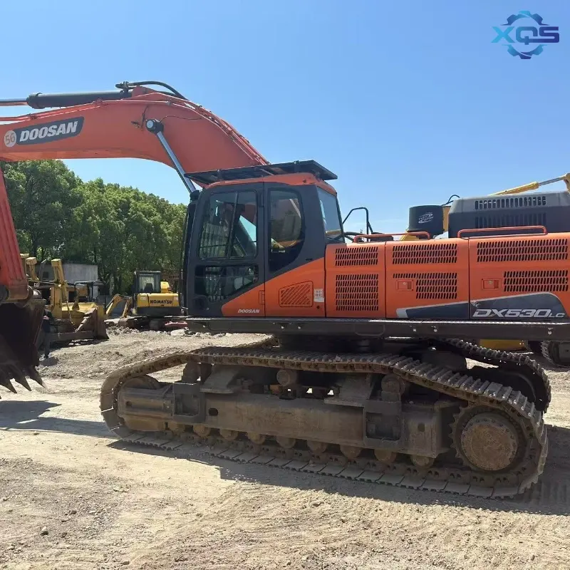 Heavy Duty Second-hand Doosan DX530 Large Hydraulic Excavator Global Supply