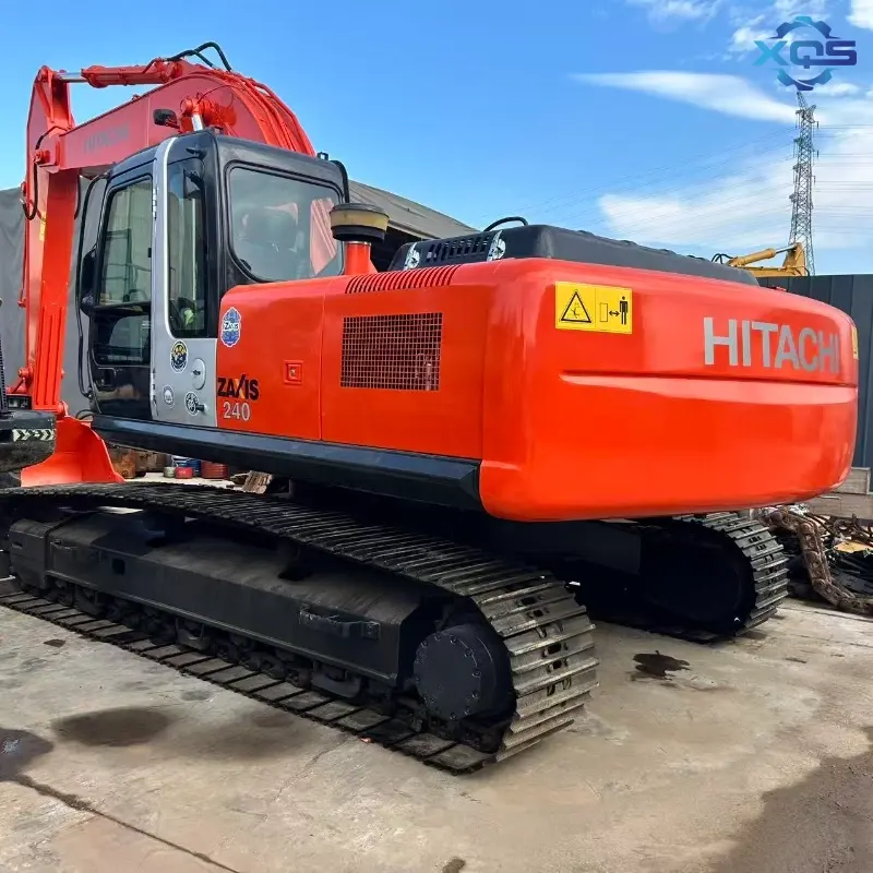 Heavy Duty Second-hand Hitachi ZX240 Large Crawler Excavator Equipment Supplier