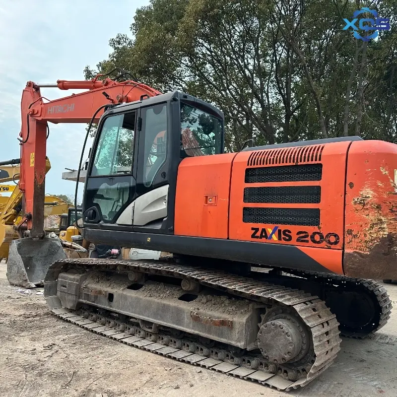 High Cost Performance Second-hand Hitachi ZX200-5G Hydraulic Excavator Machine Global Supplier