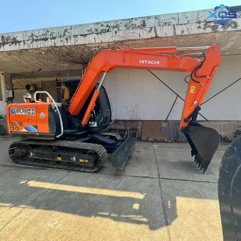 Low Price Second-hand Hitachi 70 Mini Excavator Machine for Sale
