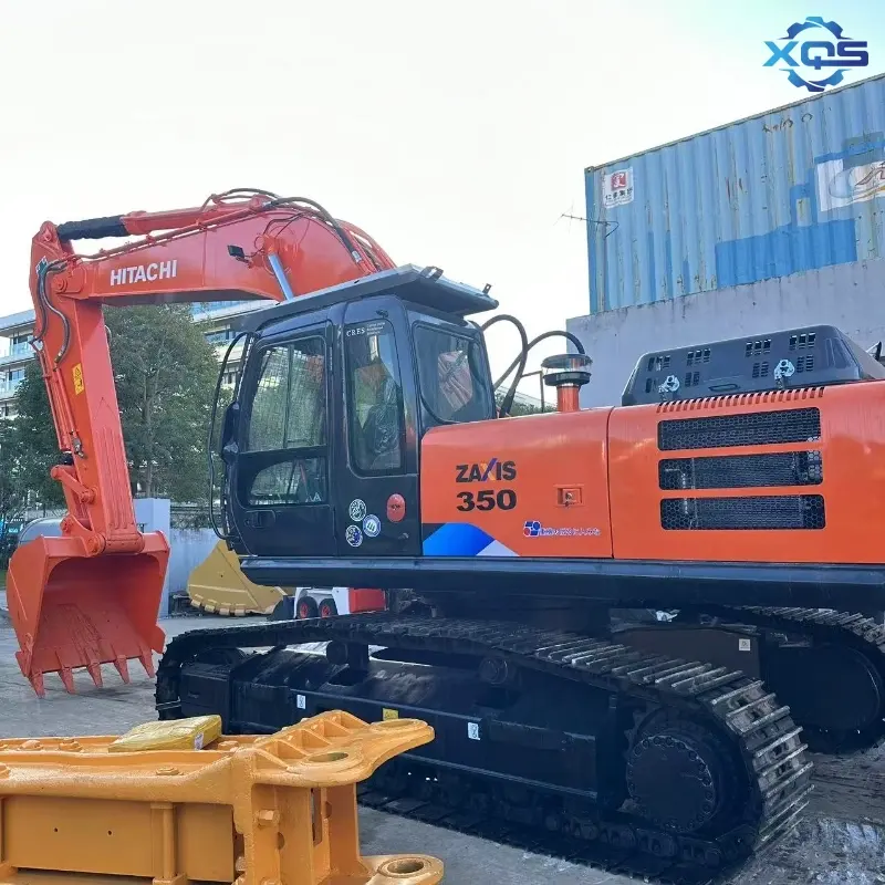 Original Second-hand HITACHI ZX350H-3G Heavy Hydraulic Excavator Global Supply