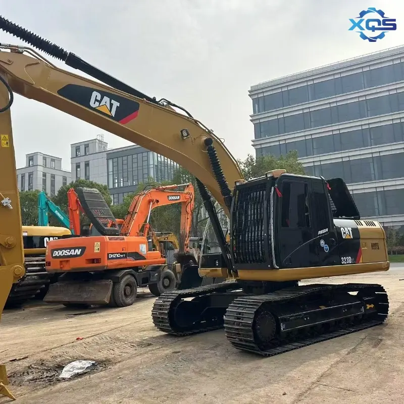 Powerful Brand Used CAT 323D2L Hydraulic Crawler Excavator For Construction Mining Machines