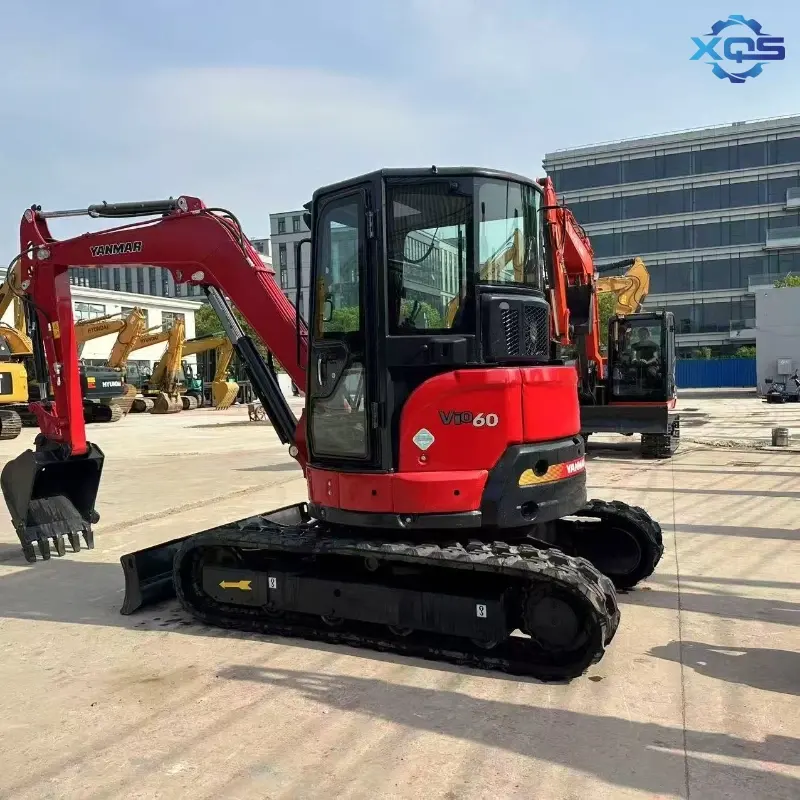 Powerful Original Used Yanmar 60 Medium Hydraulic Excavator Construction Solution