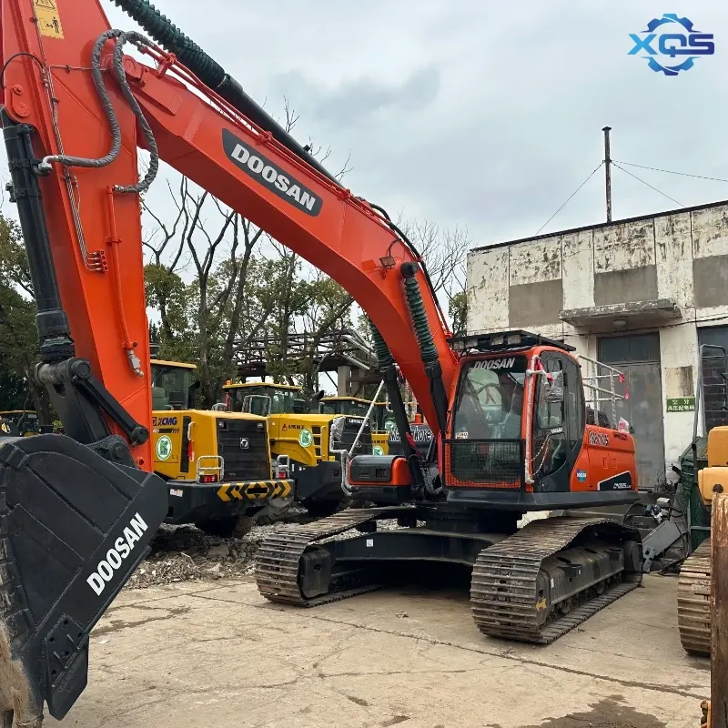 Powerful Second-hand Doosan DX225 Large Crawler Excavator Equipment Supplier